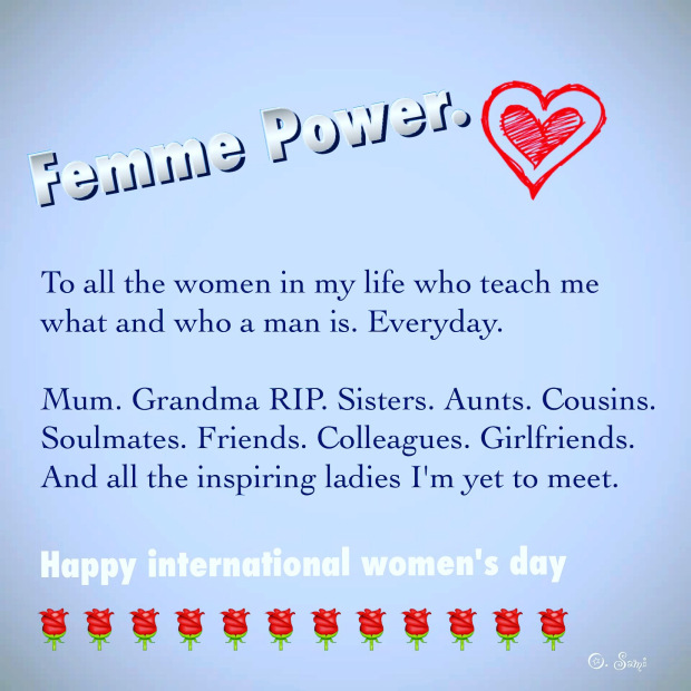 Happy International Women's Day